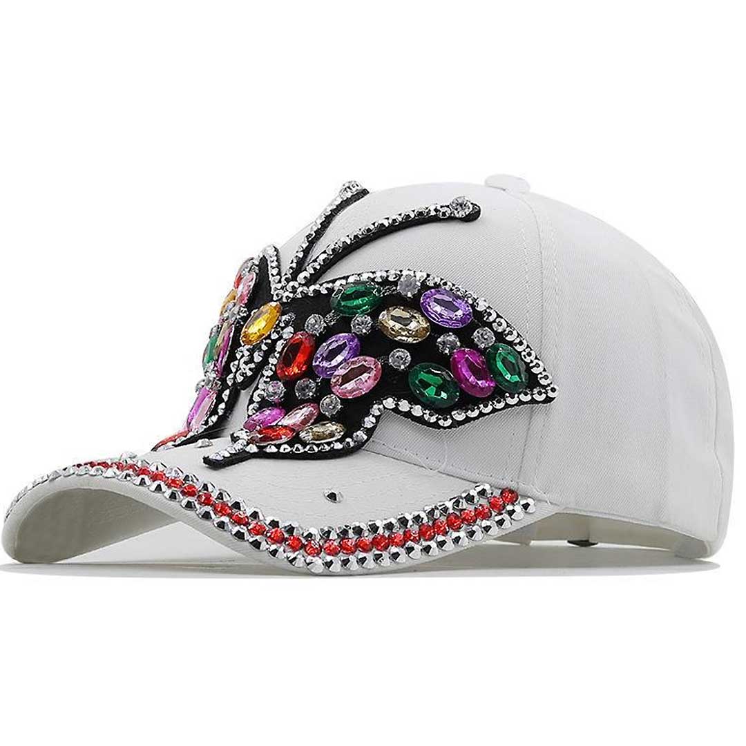 Butterfly Crystal Cap