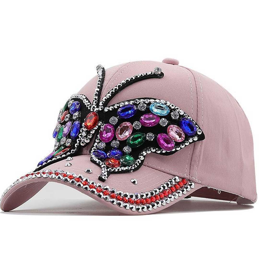 Butterfly Crystal Cap