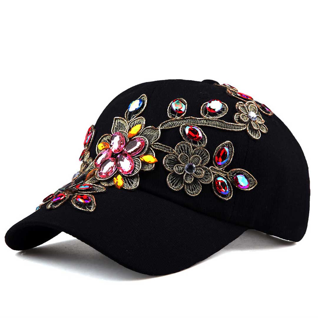 Colorful Flora Crystal Cap