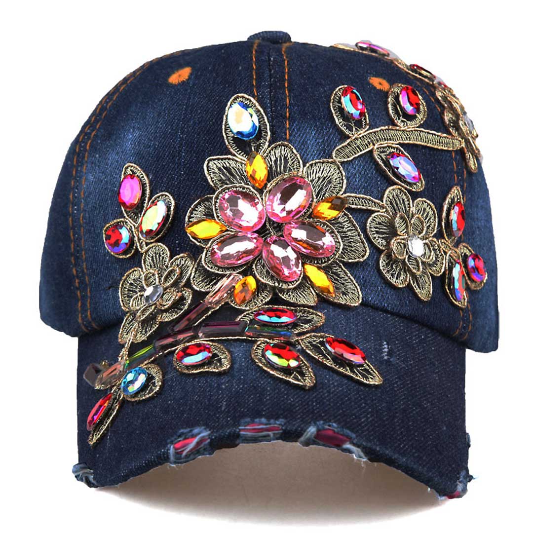 Colorful Flora Crystal Cap