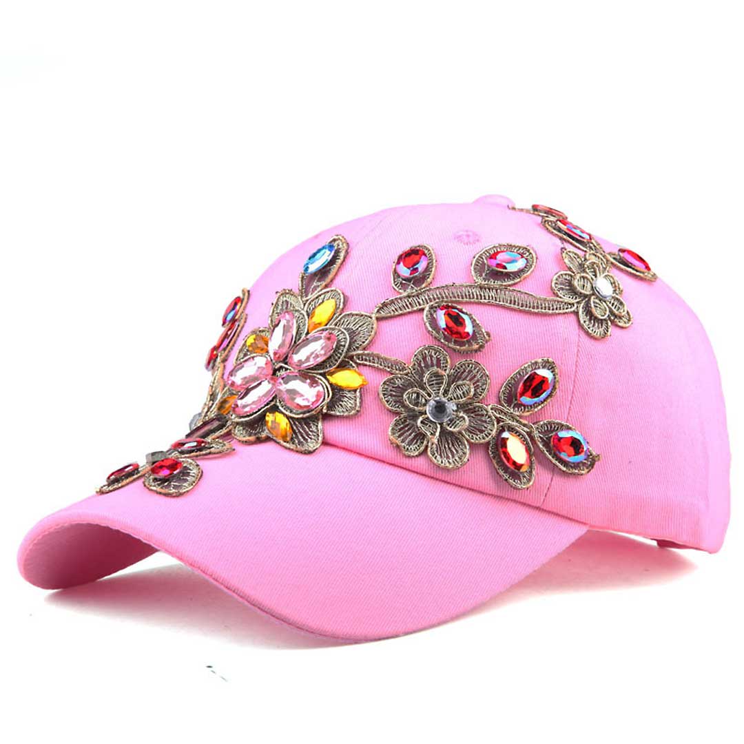 Colorful Flora Crystal Cap