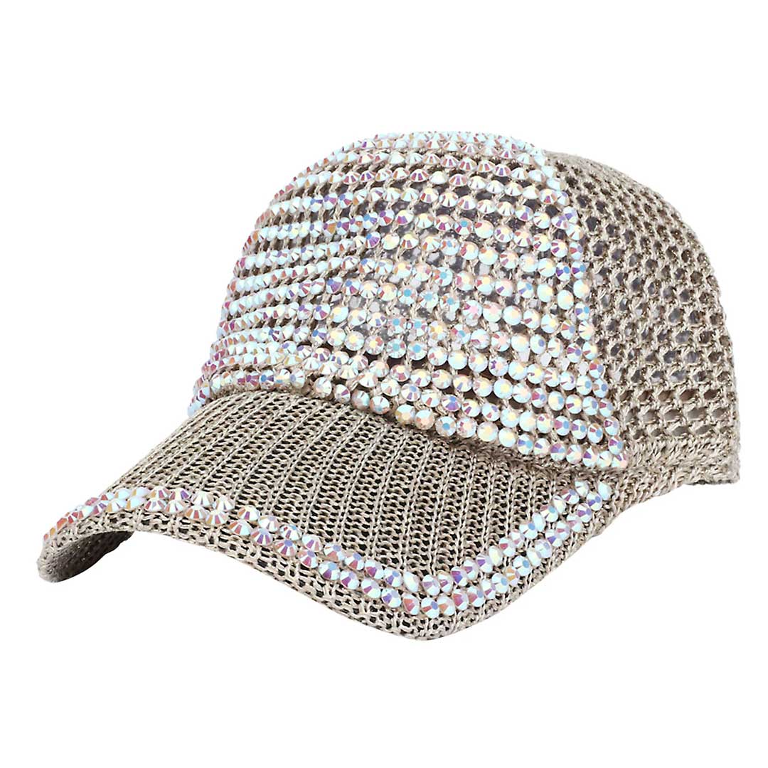 Glam Crystal Cap