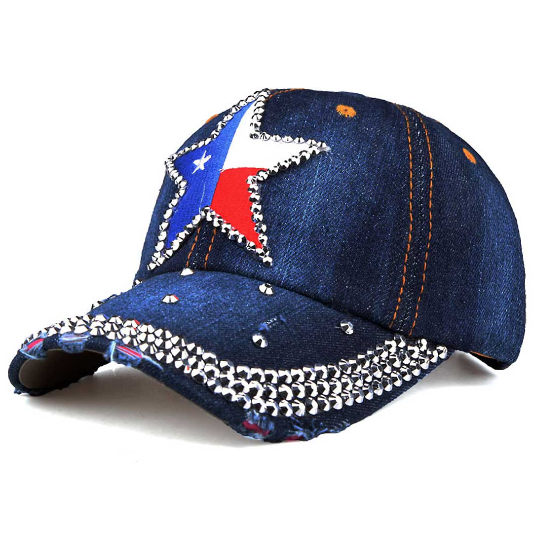 Texas Star Crystal Cap