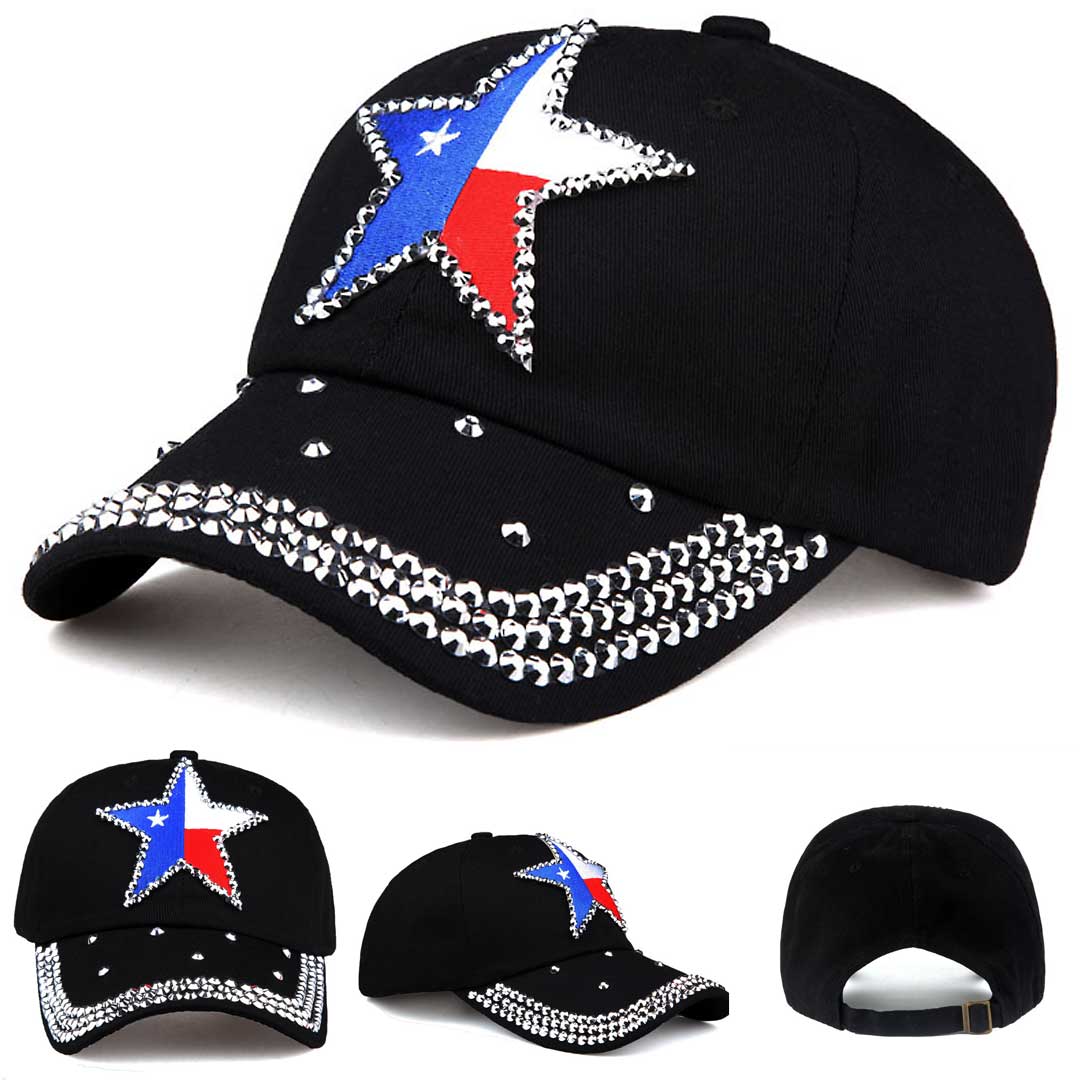 Texas Star Crystal Cap