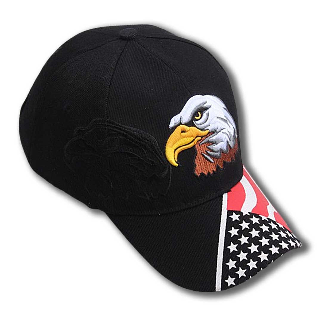 Eagle Embroidered Flag Cap v2