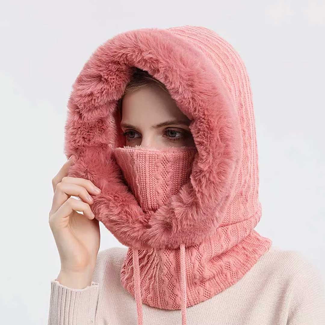 Hooded Winter Knitted Set