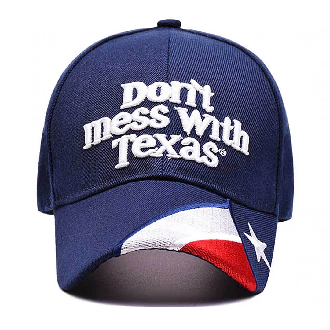 Don't Mess With Texas Embroidered Cap