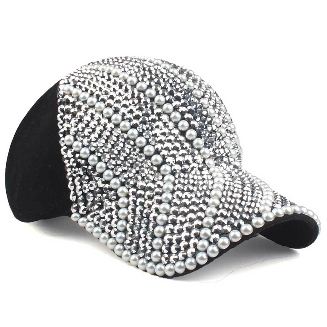 Pearls Crystal Cap