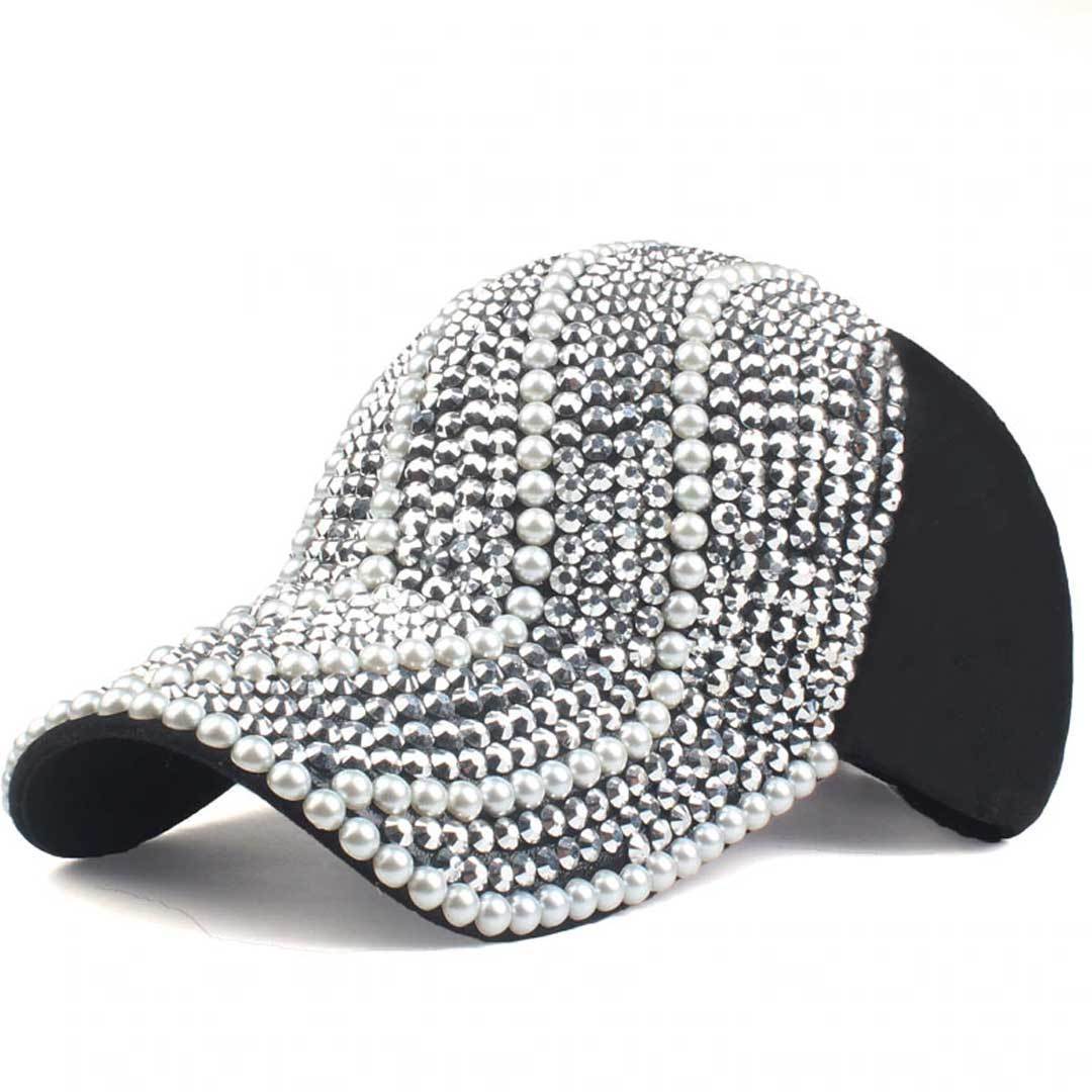 Pearls Crystal Cap