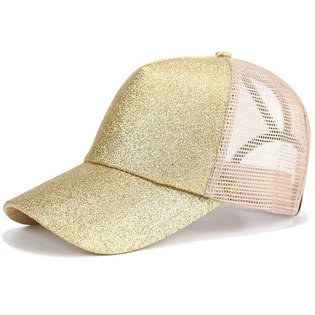 Glitter PonyTail Cap