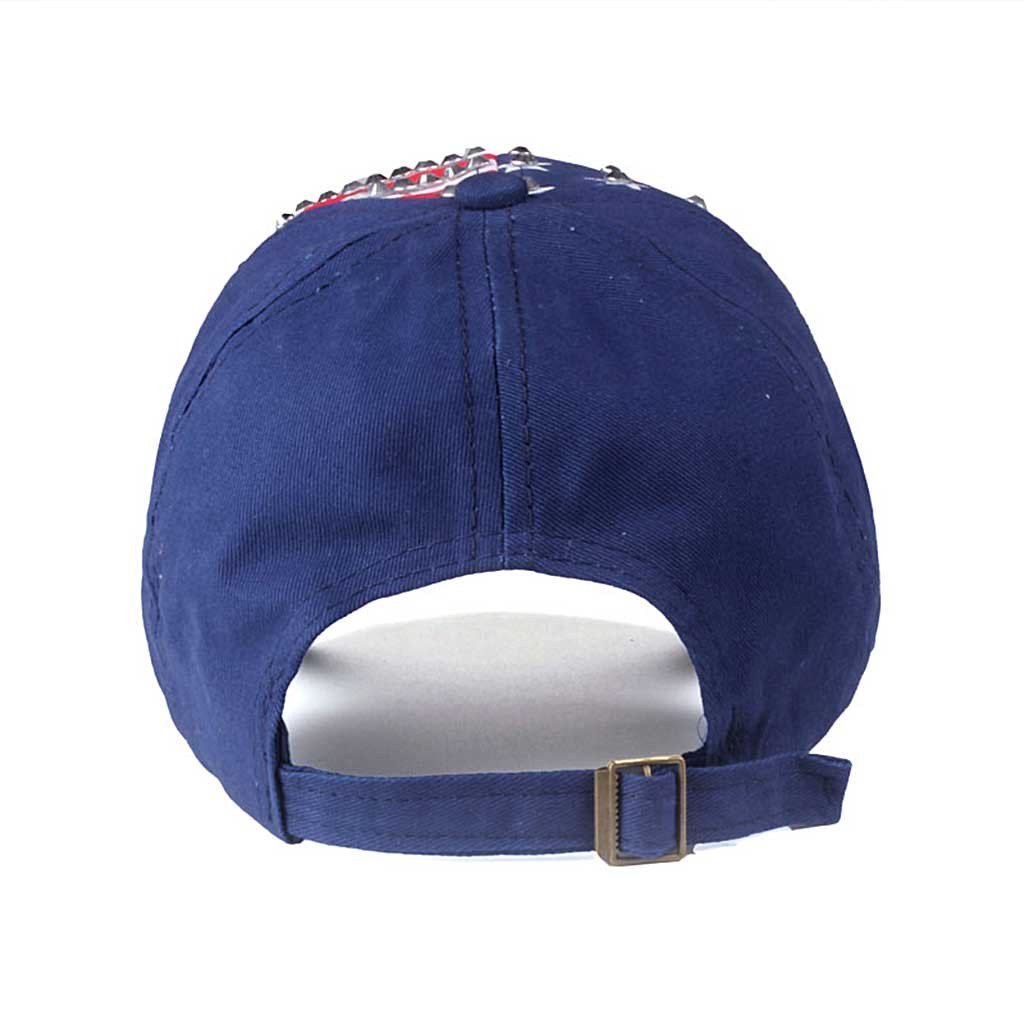 Crystal USA Flag Cap